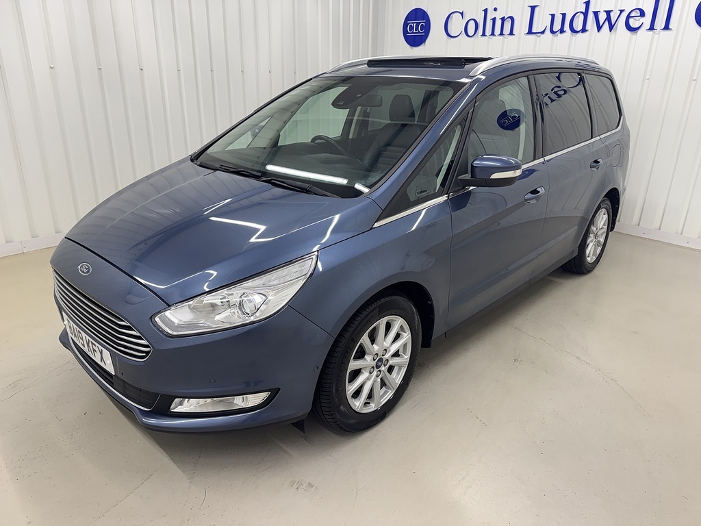 Ford Galaxy 2.0 Ecoblue Titanium X Mpv Euro Blue #3