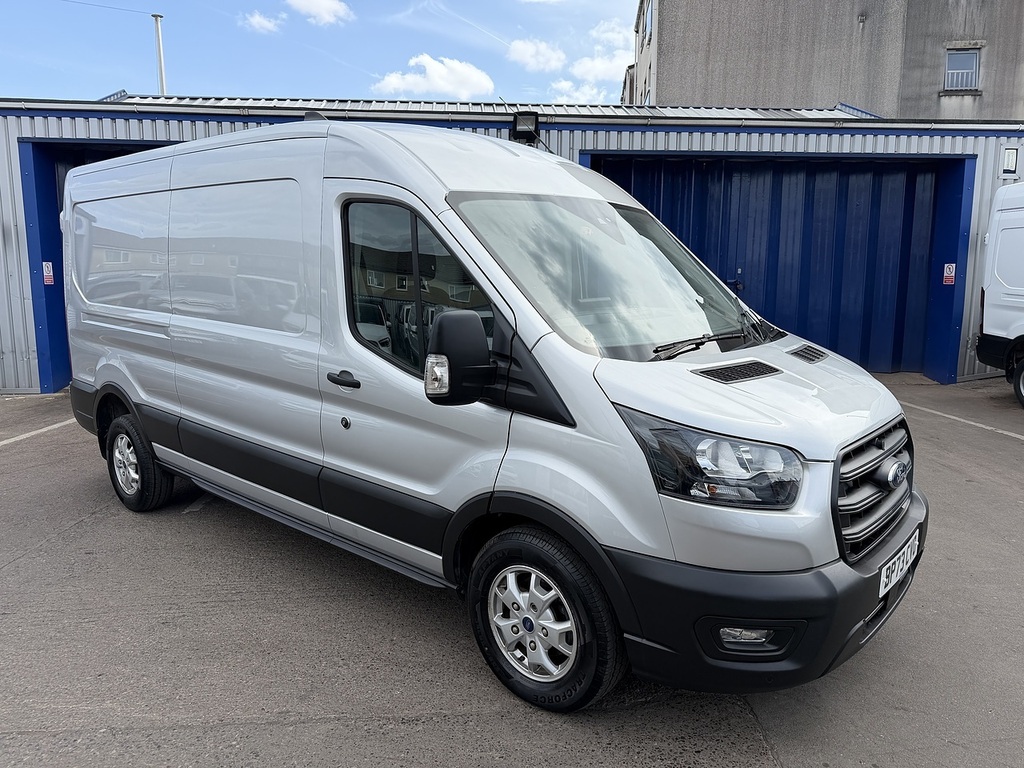 Ford Transit Custom 2.0 350 Ecoblue Trend Panel Van BP73CVO Silver