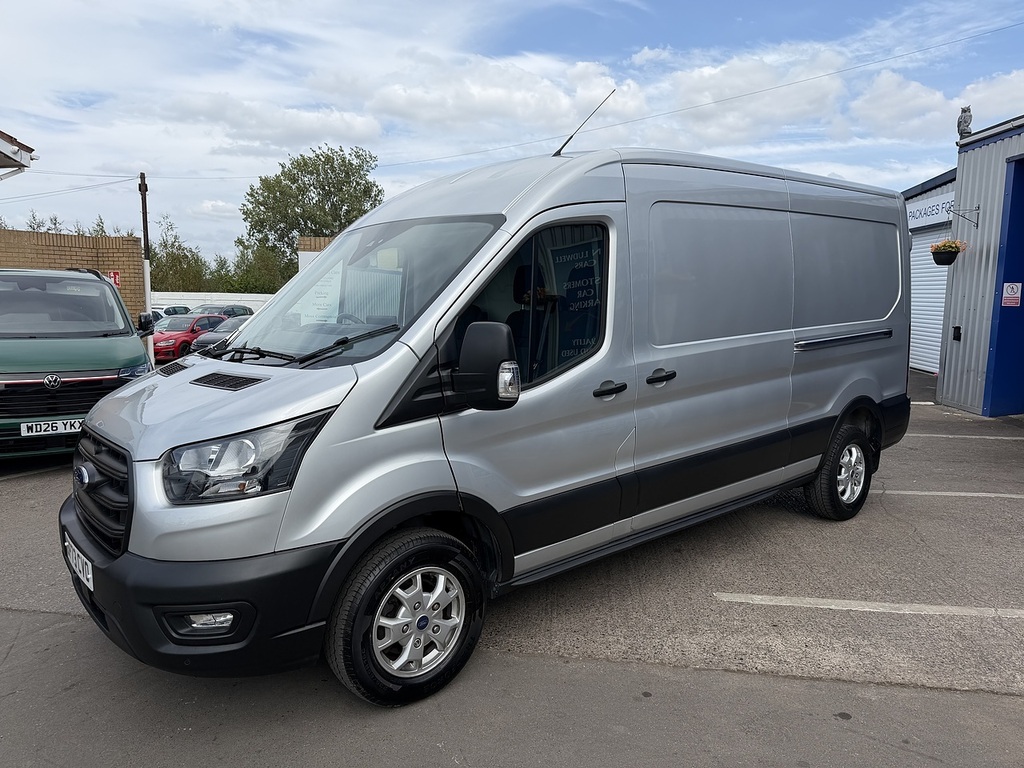 Ford Transit Custom 2.0 350 Ecoblue Trend Panel Van BP73CVO Silver #3
