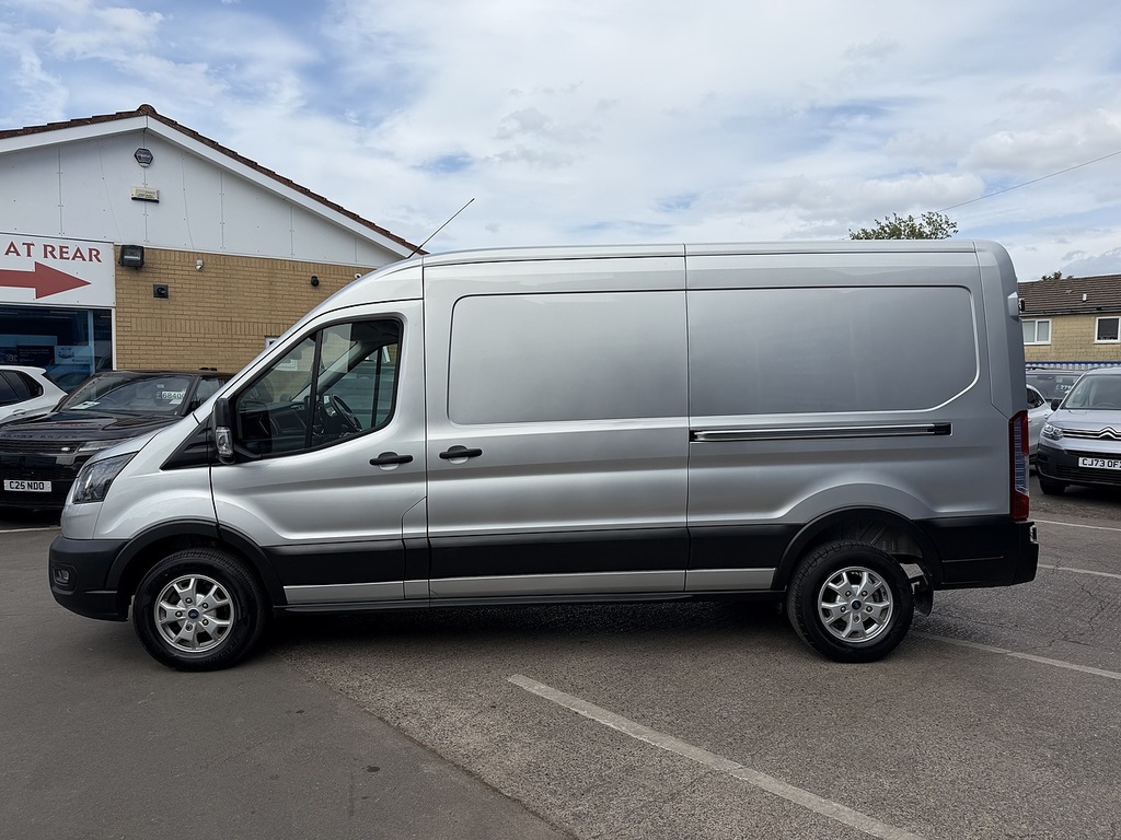Ford Transit Custom 2.0 350 Ecoblue Trend Panel Van BP73CVO Silver #4