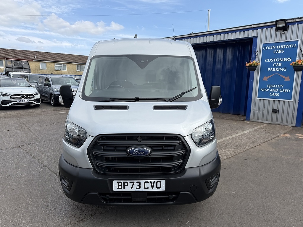 Ford Transit Custom 2.0 350 Ecoblue Trend Panel Van BP73CVO Silver #2