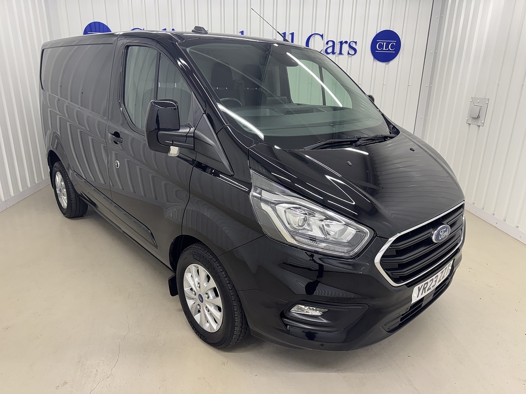 Ford Transit Custom 2.0 280 Ecoblue Limited L1 H1 Euro 6 Ss Black