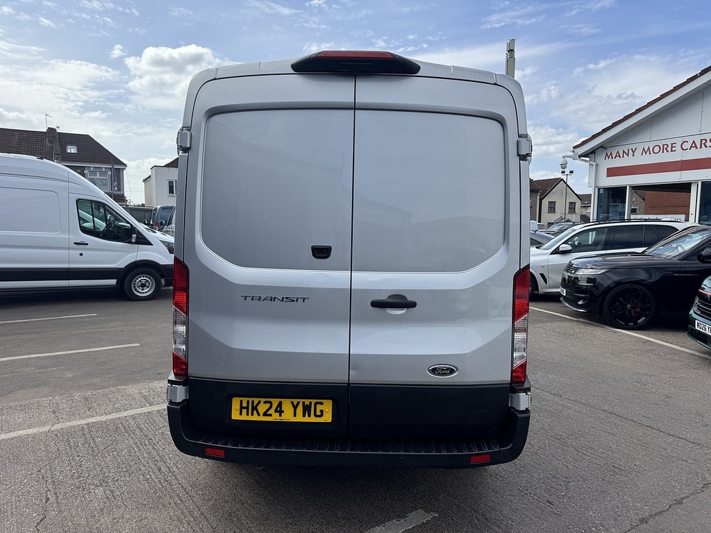 Ford Transit Custom 2.0 350 Ecoblue Limited Panel Van Manua HK24YWG Silver #6