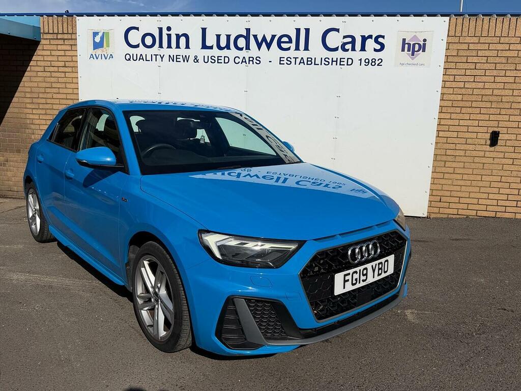 Audi A1 1.0 Tfsi 25 S Line Sportback Euro 6 Ss Blue