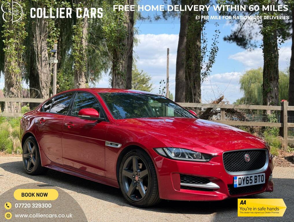 Jaguar XE 2.0D R-sport Saloon Euro 6 Ss Red