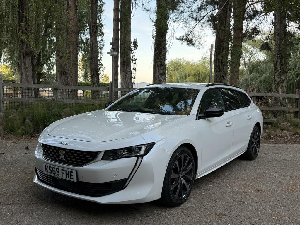 Peugeot 508 SW 2.0 Bluehdi Gt Line Estate Eat Euro 6 KS69FHE White #4