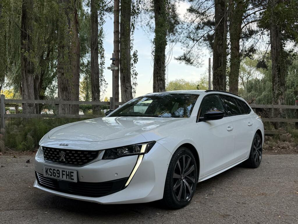 Peugeot 508 SW 2.0 Bluehdi Gt Line Estate Eat Euro 6 KS69FHE White #6