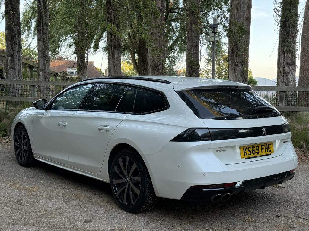 Peugeot 508 SW 2.0 Bluehdi Gt Line Estate Eat Euro 6 KS69FHE White #3