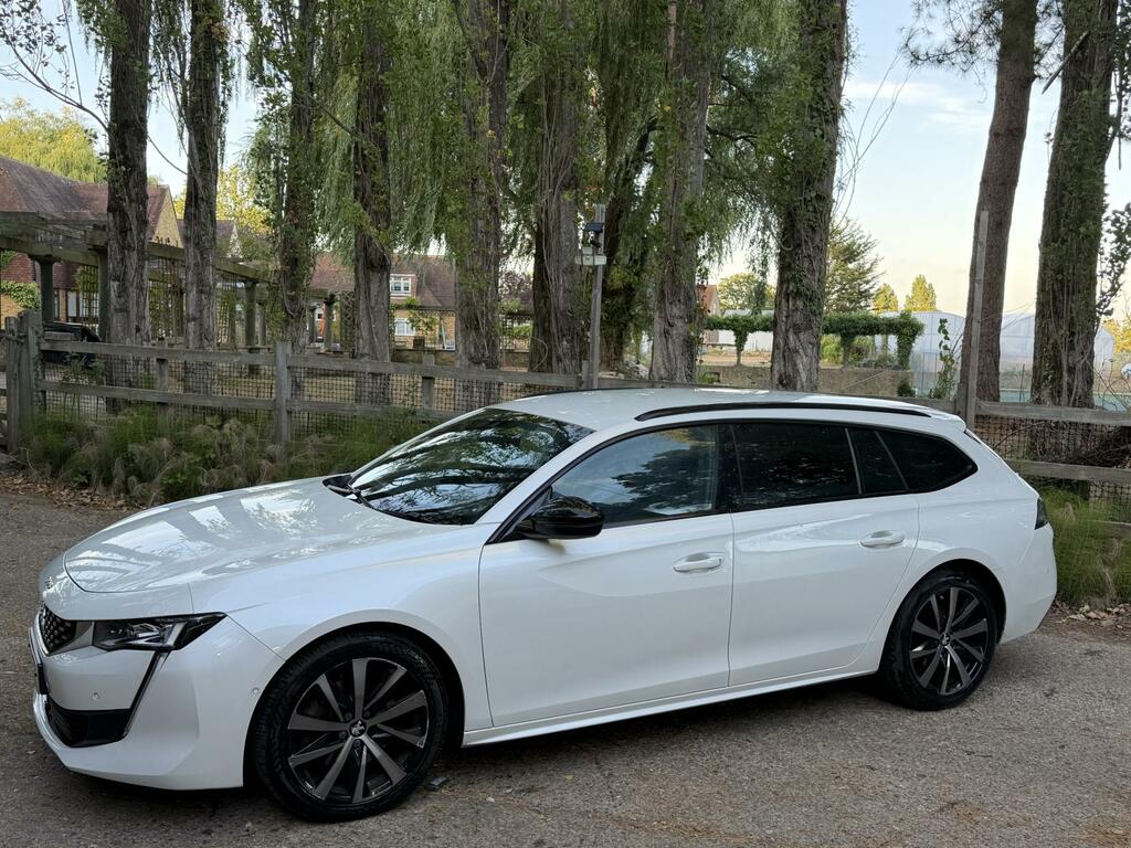 Peugeot 508 SW 2.0 Bluehdi Gt Line Estate Eat Euro 6 KS69FHE White #5