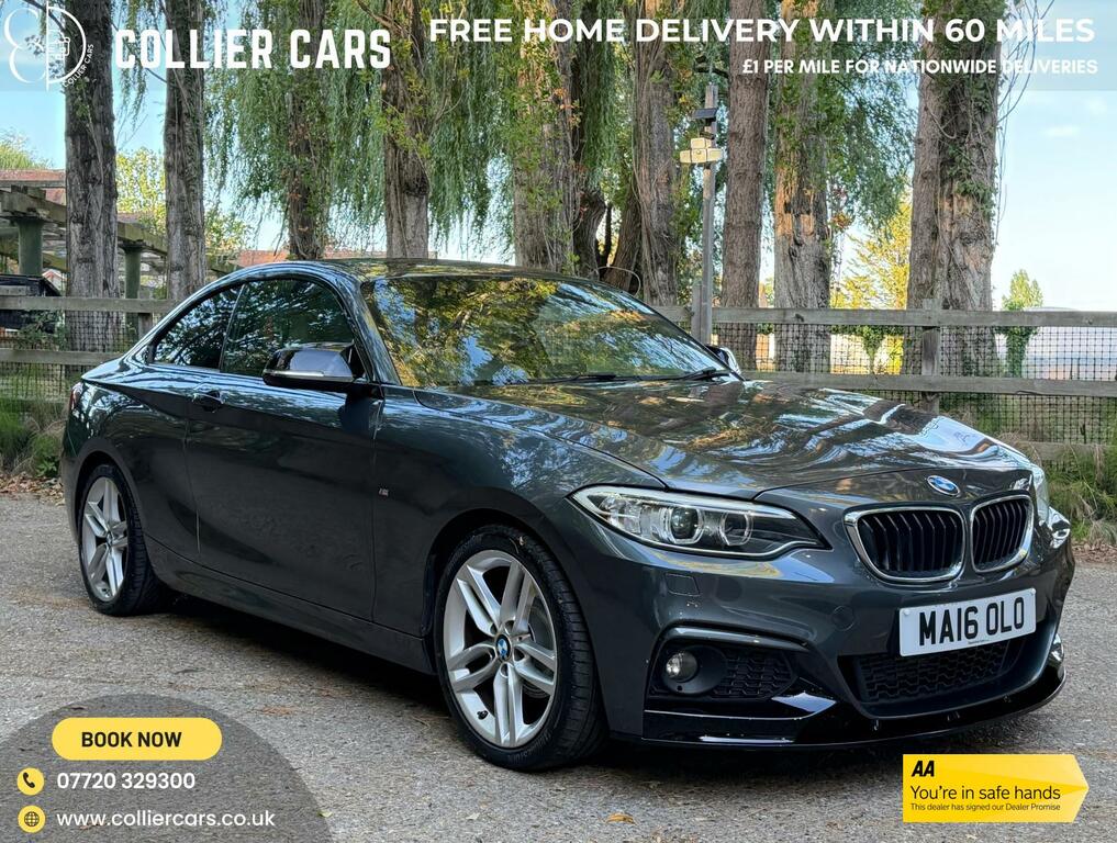 BMW 2 Series Gran Coupe 1.5 218I M Sport Coupe Euro 6 S Grey