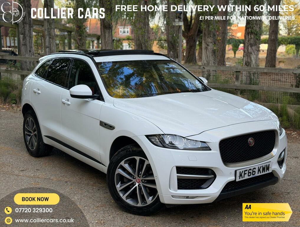 Jaguar F-Pace 2.0 D180 R-sport Suv Awd Euro 6 S White
