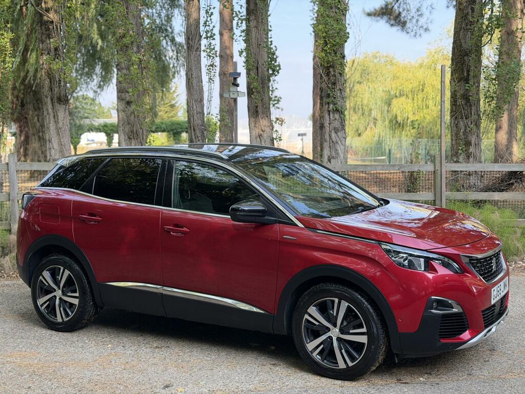 Peugeot 3008 Gt Line GJ68JWK Red #4