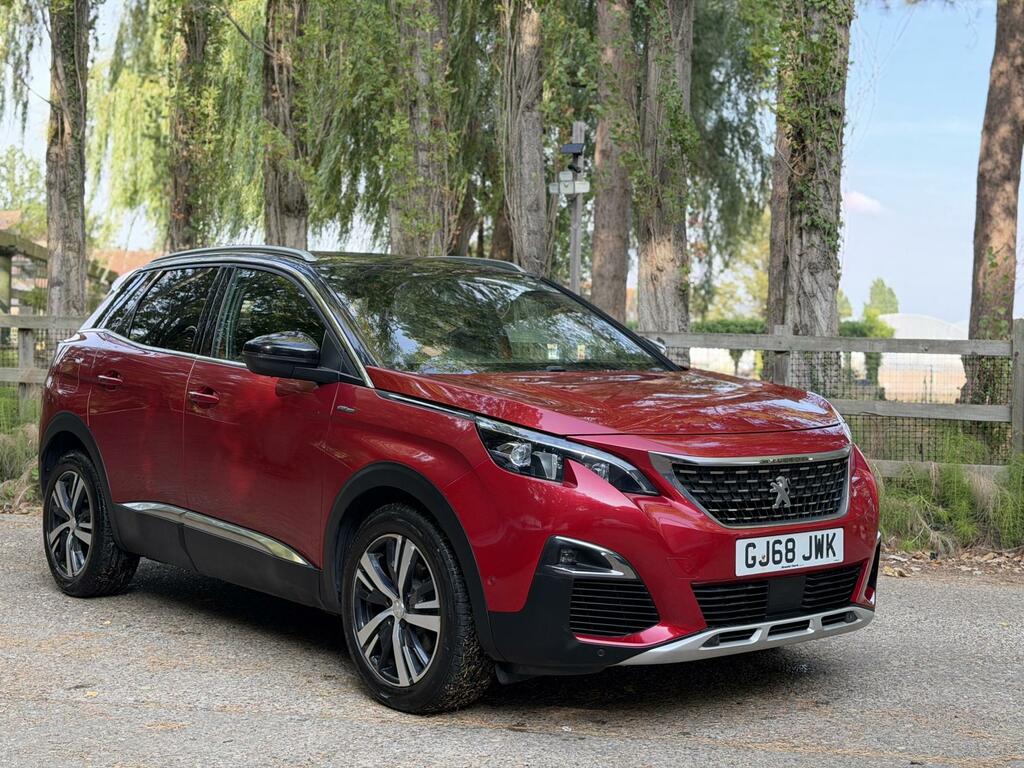 Peugeot 3008 Gt Line GJ68JWK Red #3