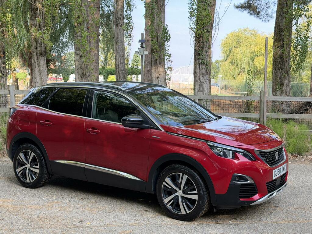 Peugeot 3008 Gt Line GJ68JWK Red #6