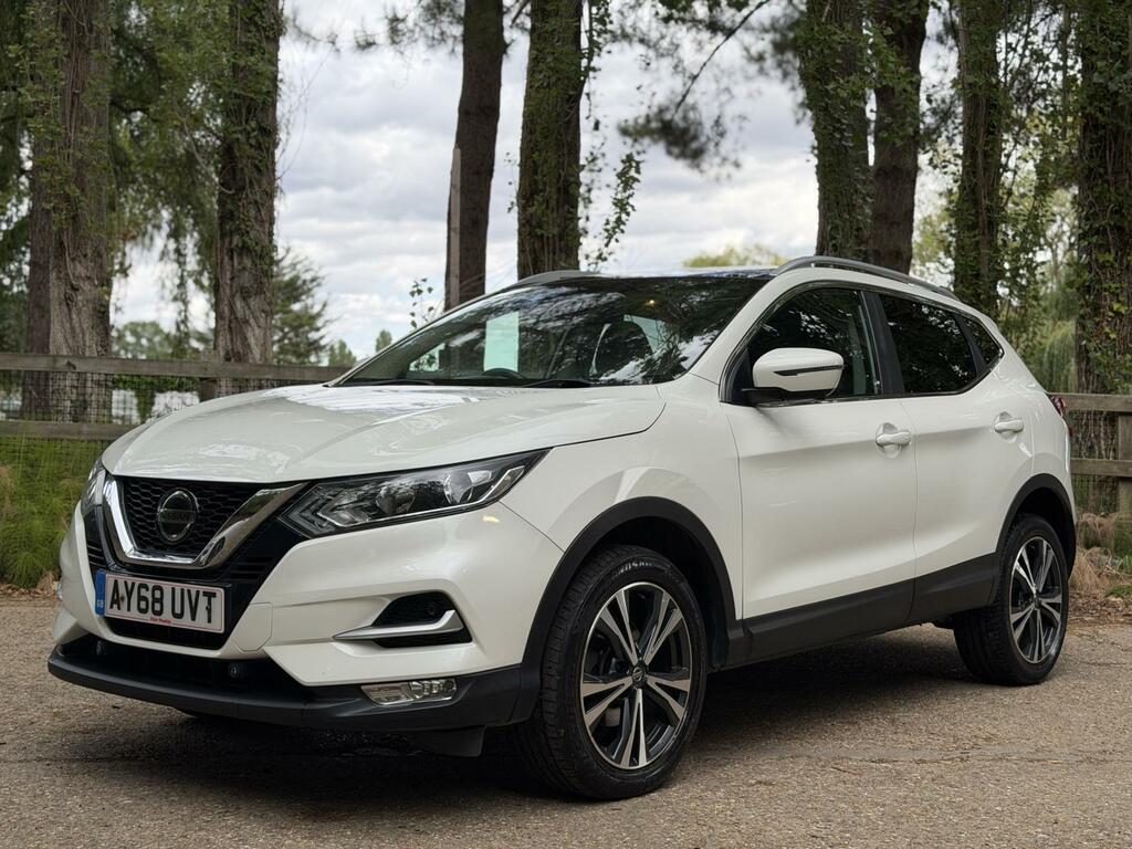Nissan Qashqai N-connecta AY68UVT White #4