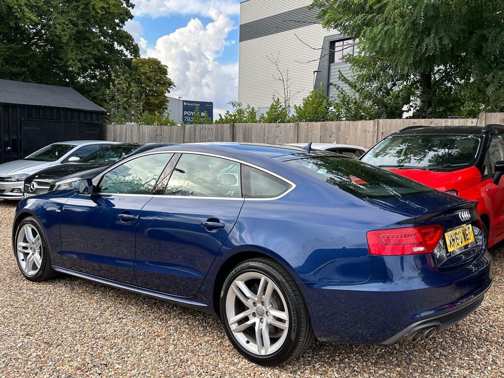 Audi A5 2.0 Tdi S Line Sportback S Tronic Quattro Euro 6 Blue #4