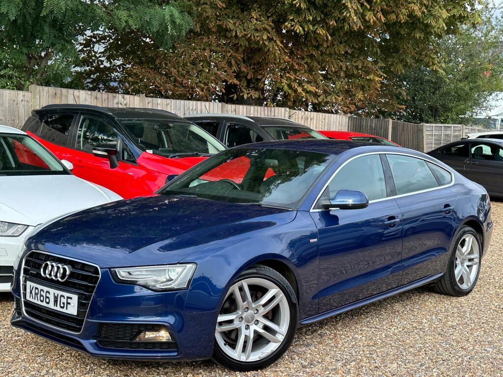 Audi A5 2.0 Tdi S Line Sportback S Tronic Quattro Euro 6 Blue #3