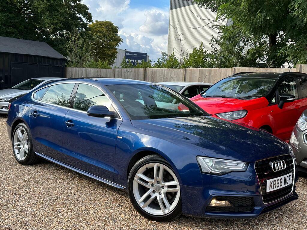 Audi A5 2.0 Tdi S Line Sportback S Tronic Quattro Euro 6 Blue