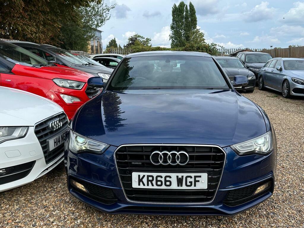 Audi A5 2.0 Tdi S Line Sportback S Tronic Quattro Euro 6 Blue #2