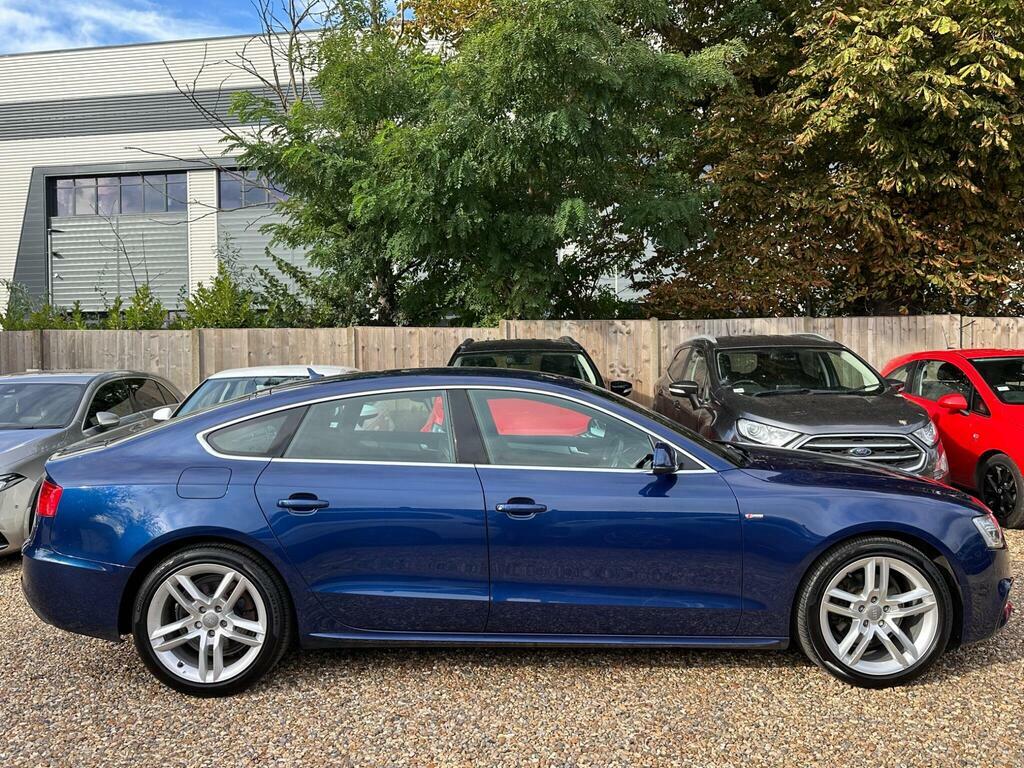 Audi A5 2.0 Tdi S Line Sportback S Tronic Quattro Euro 6 Blue #6