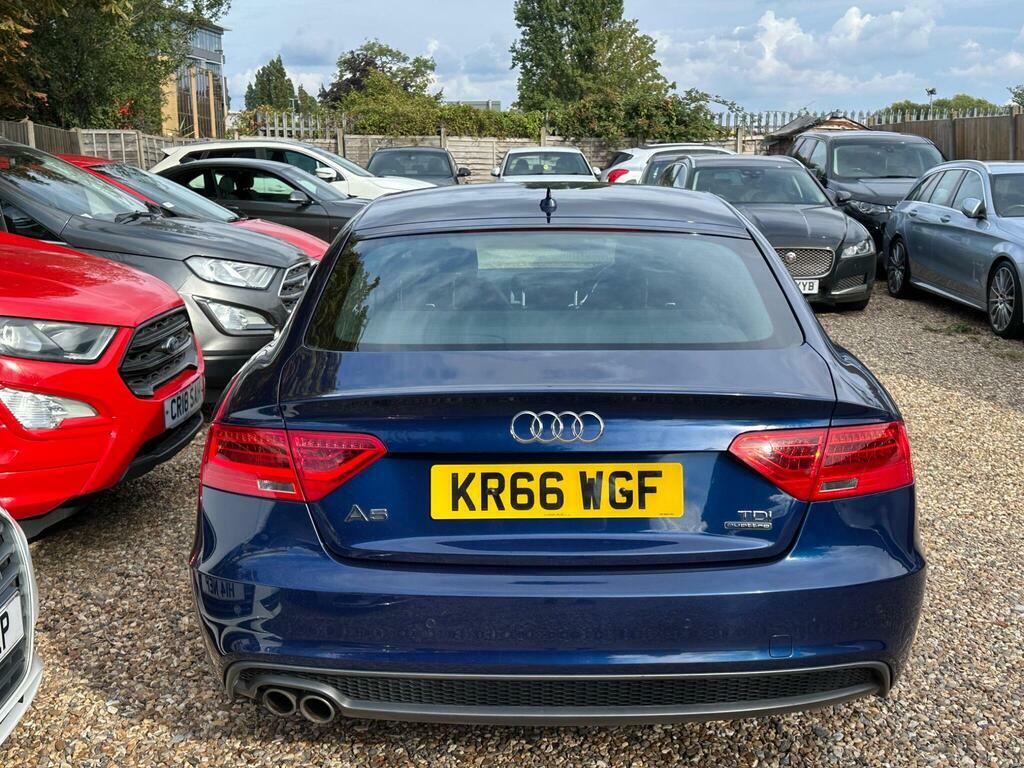 Audi A5 2.0 Tdi S Line Sportback S Tronic Quattro Euro 6 Blue #5
