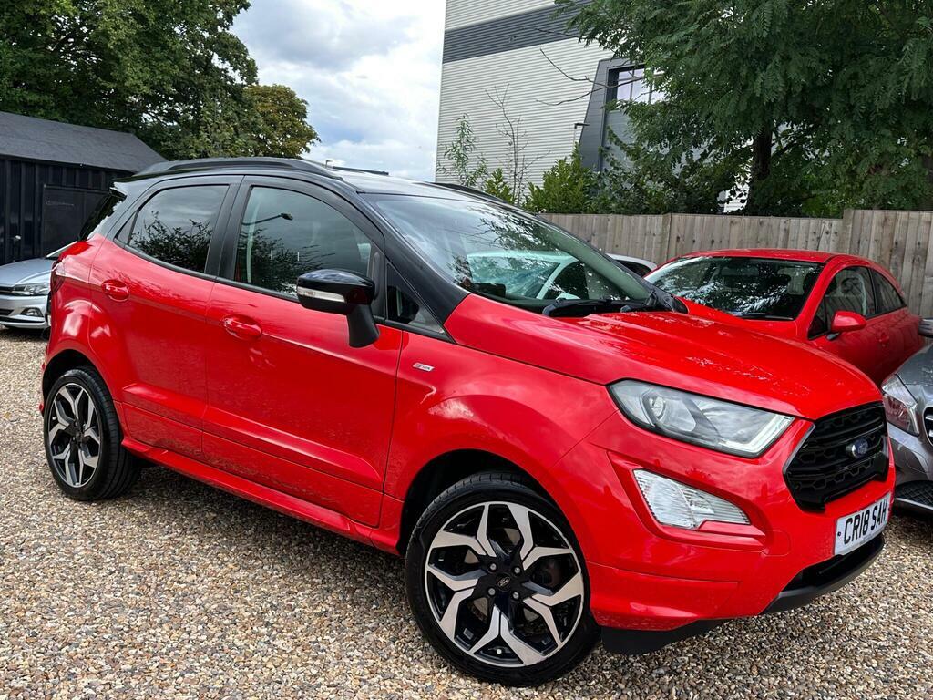 Ford Ecosport 1.0T Ecoboost St-line Euro 6 S S Red