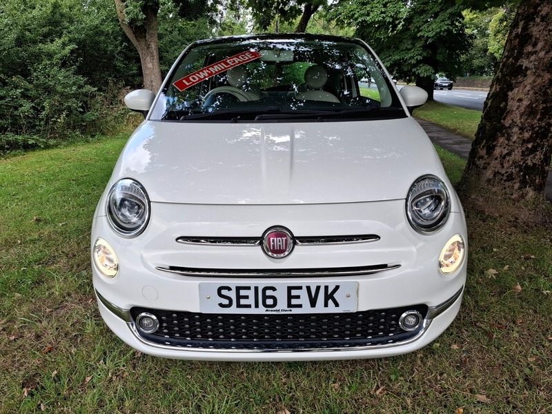 Fiat 500 Lounge White #5