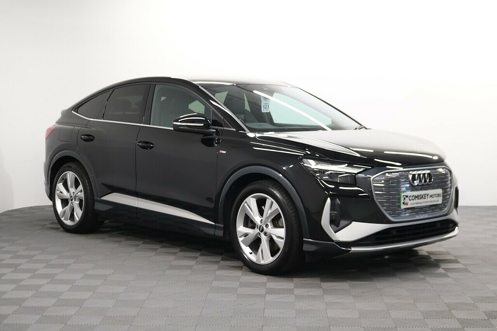 Audi Q4 E Tron S Line Black