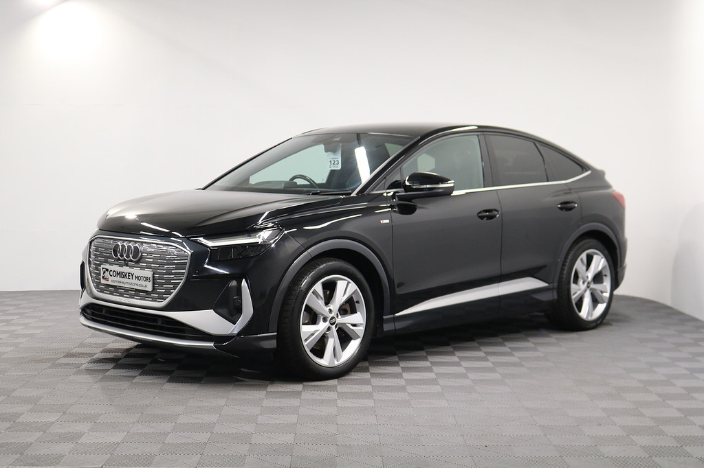 Audi Q4 E Tron S Line Black #3