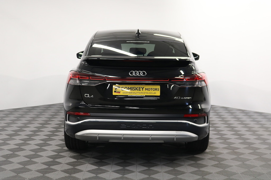 Audi Q4 E Tron S Line Black #5