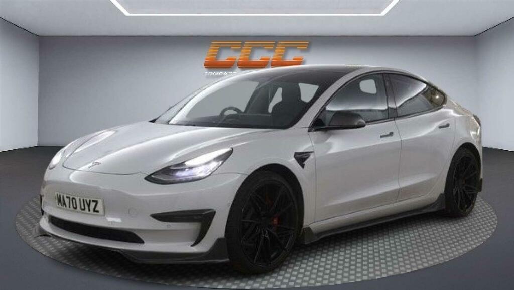 Tesla Model 3 Performance White #2