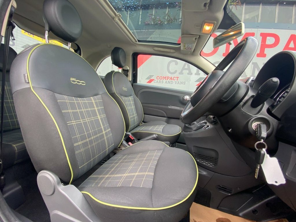 Fiat 500 500 Lounge Green #16