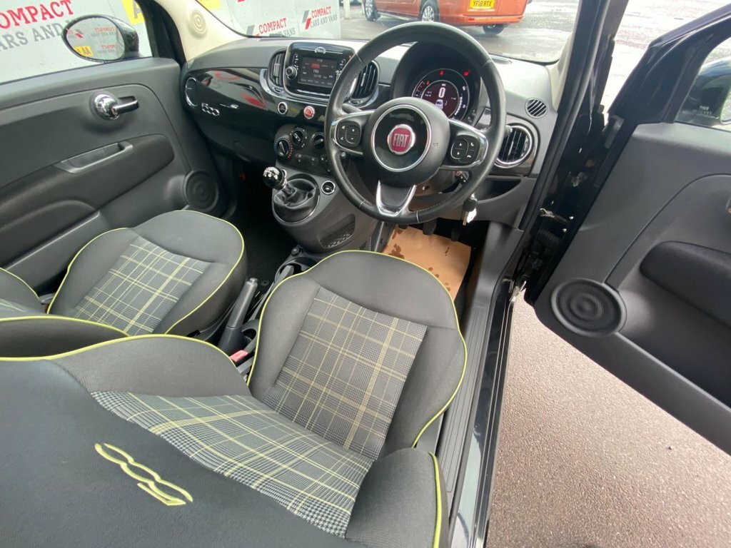 Fiat 500 500 Lounge Green #14