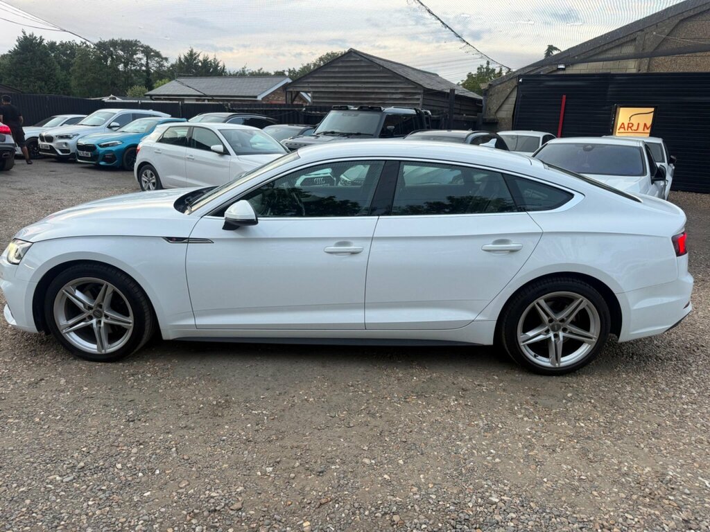 Audi A5 2.0 Tfsi S Line Sportback Euro 6 Ss KT67CWF White #4