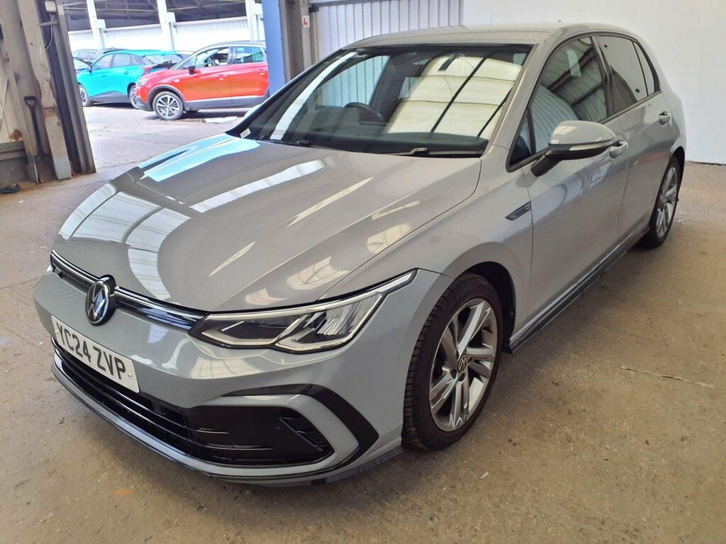 Volkswagen Golf 1.5 Etsi Mhev R-line Dsg Euro 6 Ss YC24ZVP Grey #4