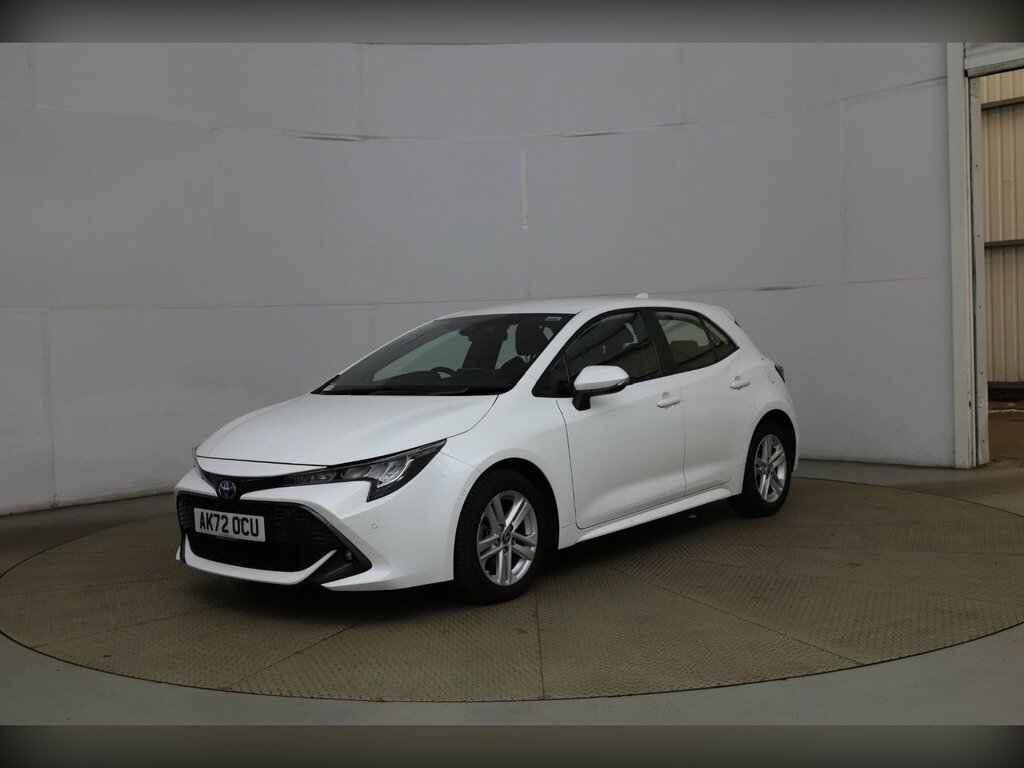 Toyota Corolla 1.8 Vvt-h Icon Tech Cvt Euro 6 Ss White #5