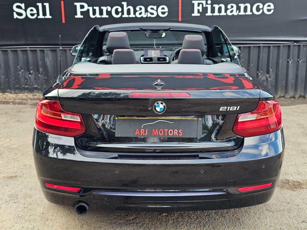 BMW 2 Series 1.5 218I Sport Euro 6 Ss Black #6
