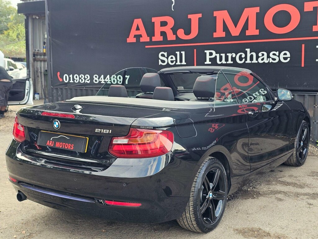 BMW 2 Series 1.5 218I Sport Euro 6 Ss Black #5