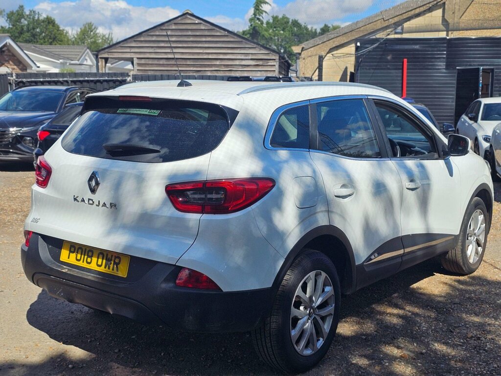 Renault Kadjar 1.2 Tce Dynamique Nav Euro 6 Ss White #3