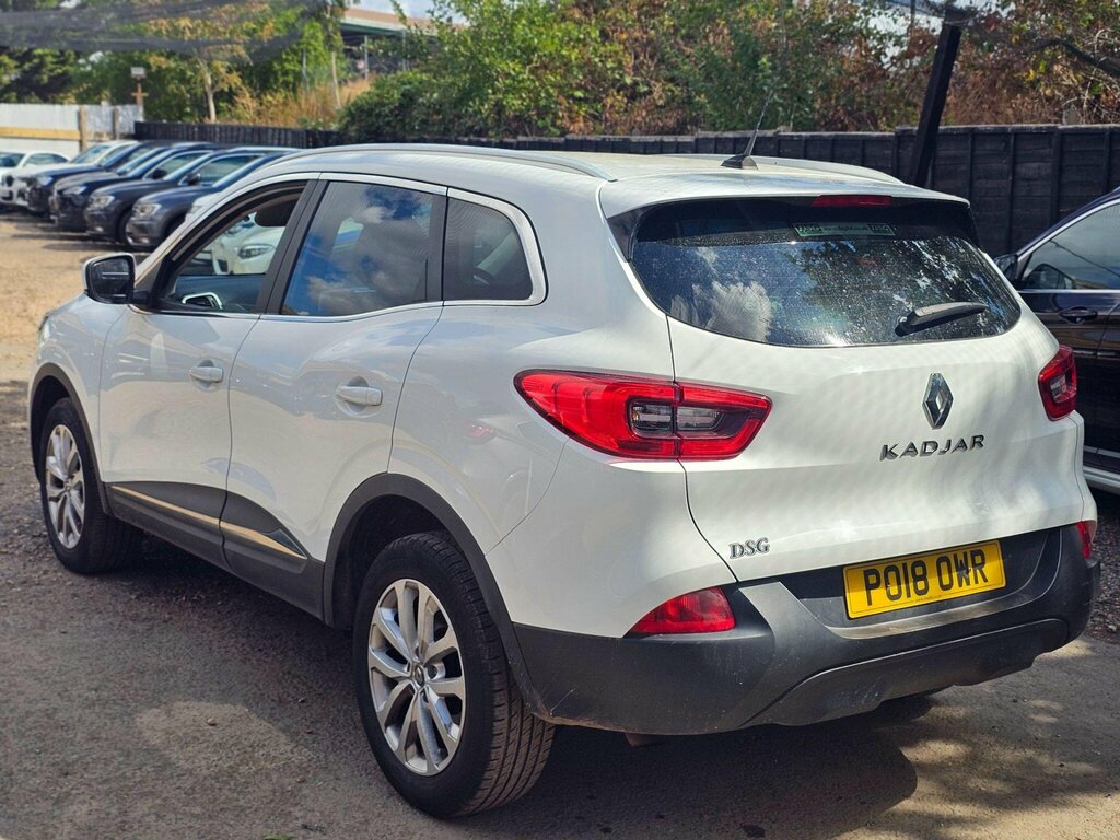 Renault Kadjar 1.2 Tce Dynamique Nav Euro 6 Ss White #4