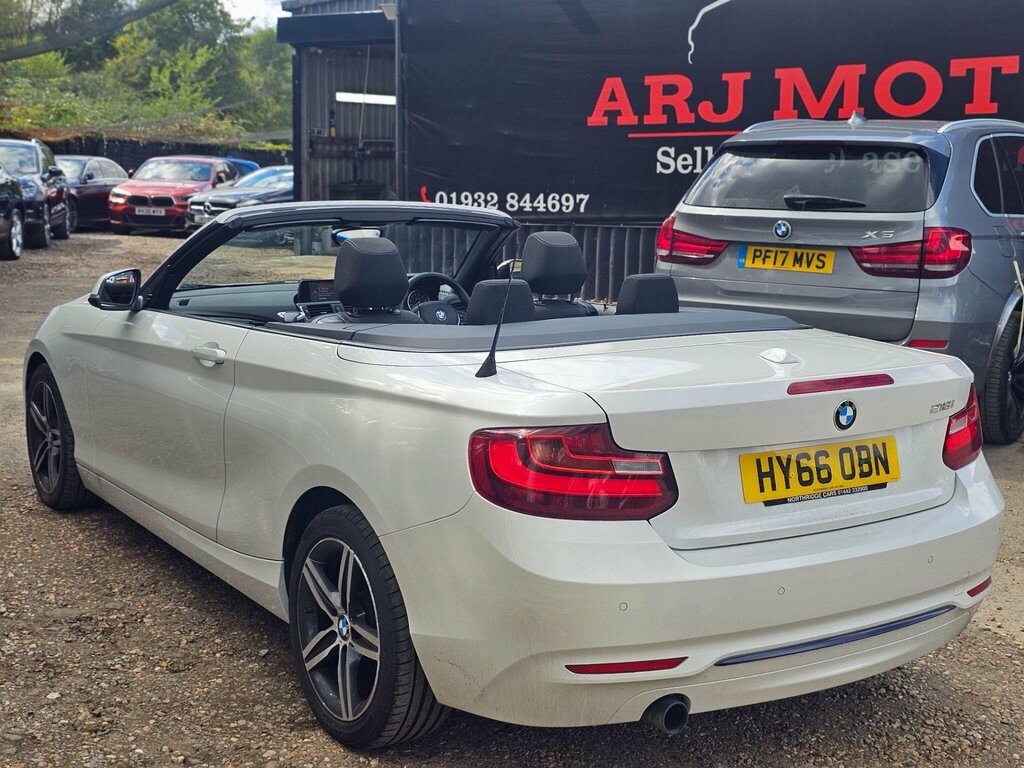 BMW 2 Series 1.5 218I Sport Euro 6 Ss White #4