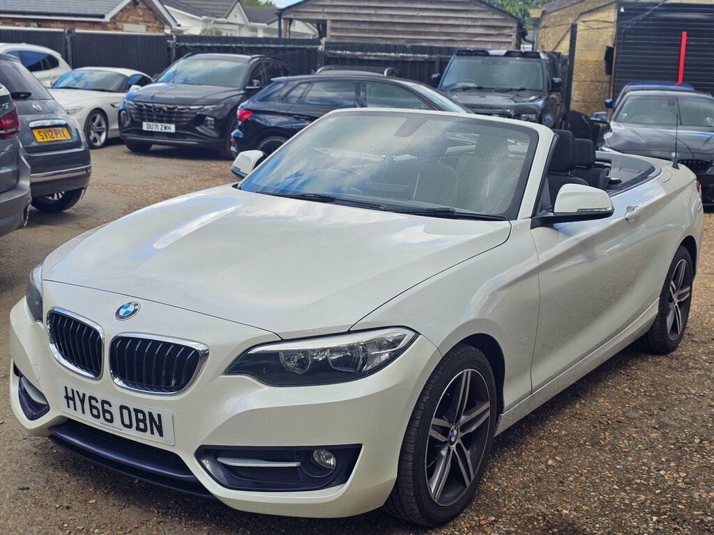 BMW 2 Series 1.5 218I Sport Euro 6 Ss White #2