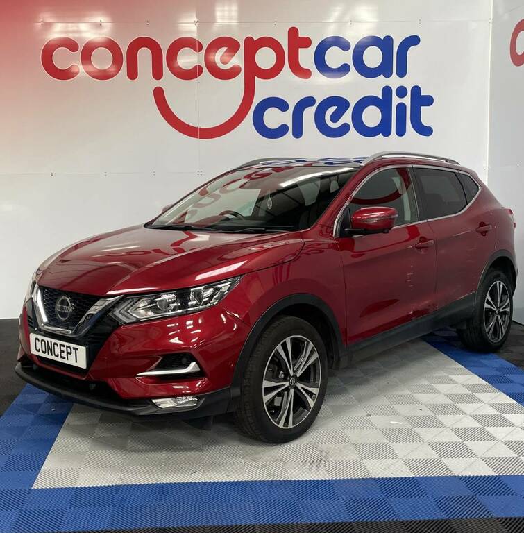 Nissan Qashqai Hatchback 1.3 Dig-t N-connecta Red