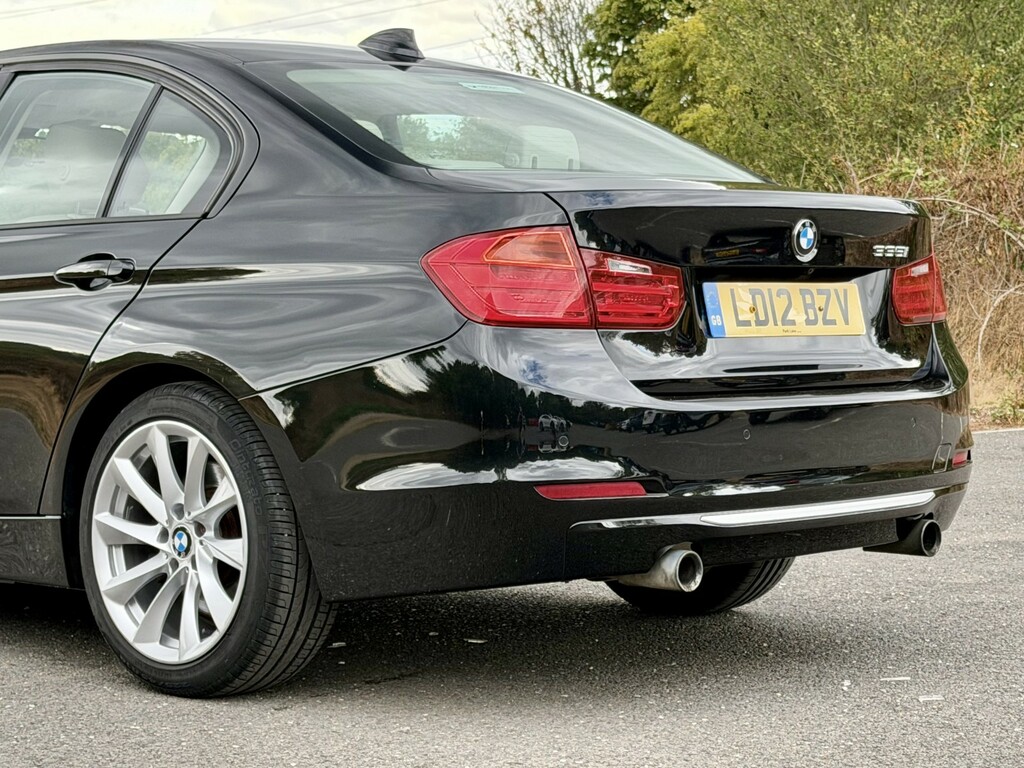 BMW 3 Series 320D Efficientdynamics Black #56