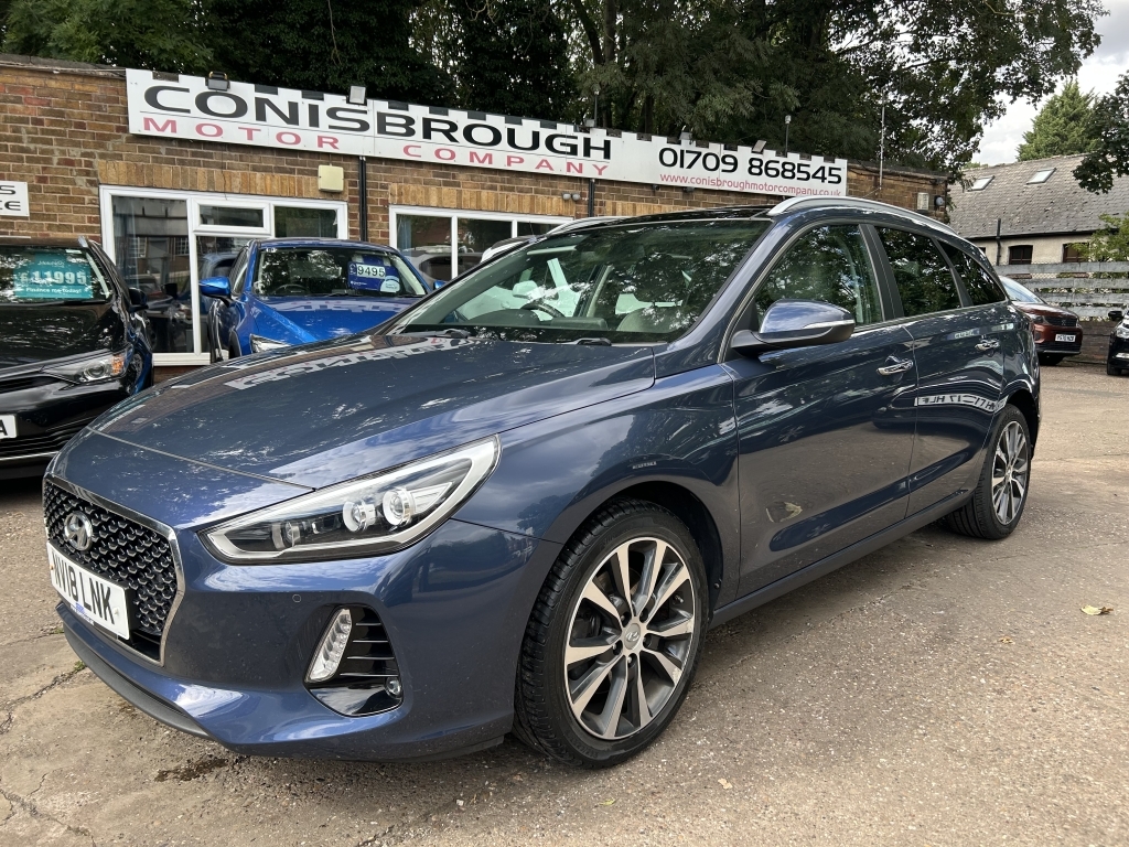 Hyundai I30 Estate 1.6 Crdi Premium Se Blue