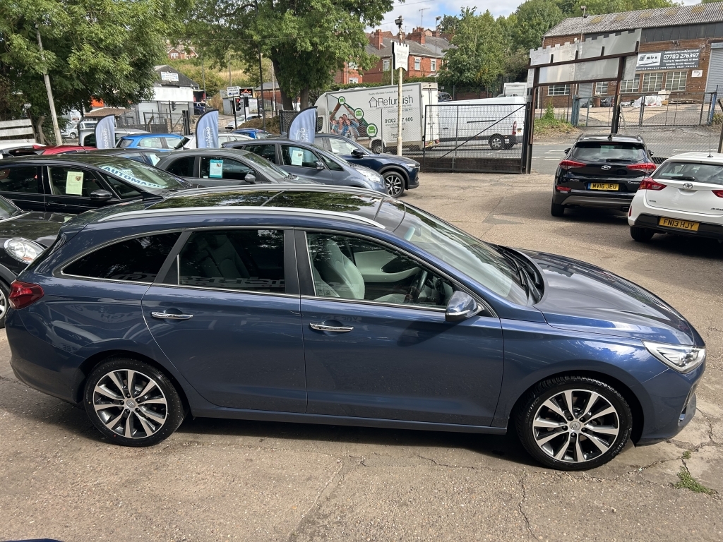Hyundai I30 Estate 1.6 Crdi Premium Se Blue #4