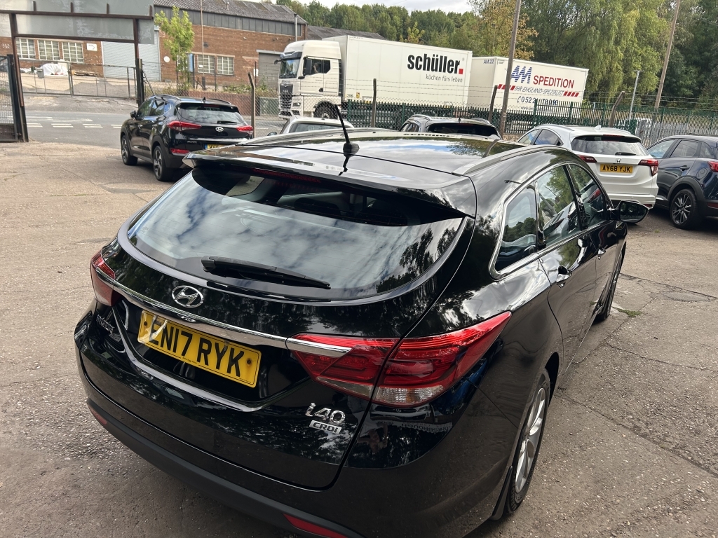 Hyundai I40 Estate 1.7 Crdi S Blue Drive Black #5