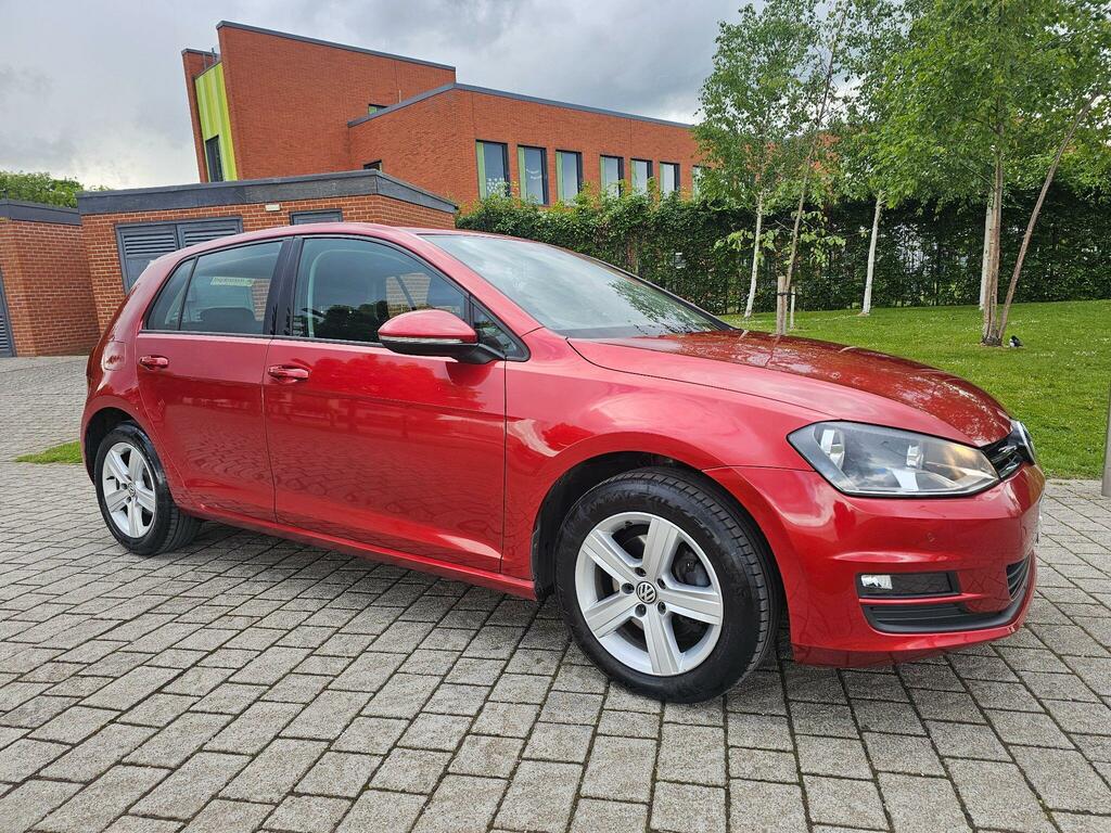 Volkswagen Golf 1.4 Tsi Bluemotion Tech Match Dsg Euro 6 Ss HF65VYY Red #4