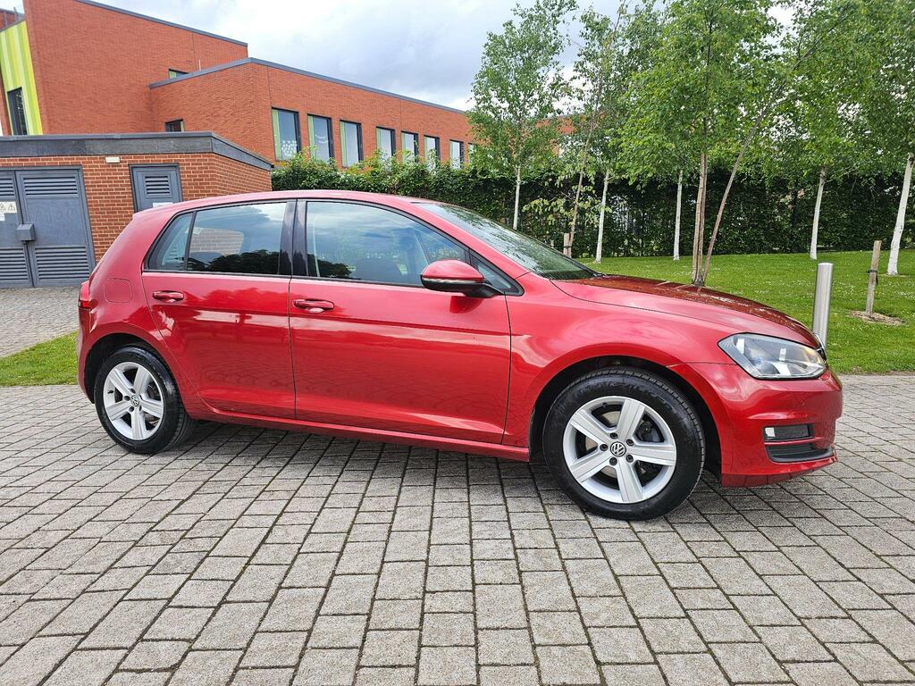 Volkswagen Golf 1.4 Tsi Bluemotion Tech Match Dsg Euro 6 Ss HF65VYY Red #5