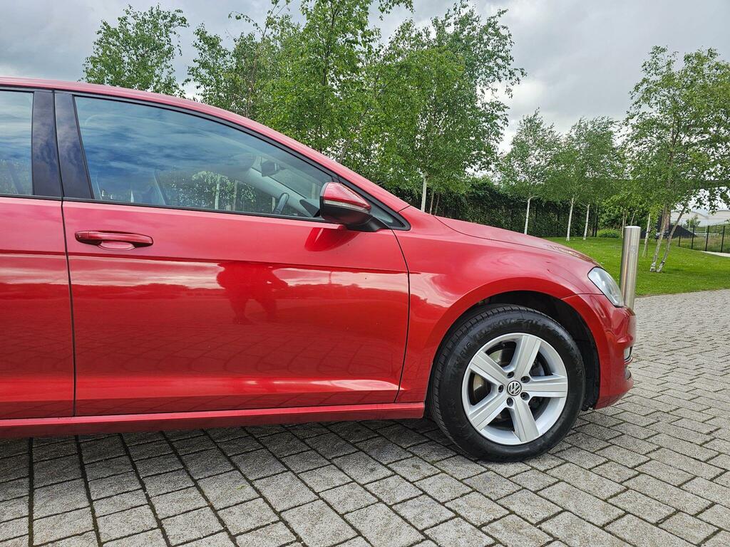 Volkswagen Golf 1.4 Tsi Bluemotion Tech Match Dsg Euro 6 Ss HF65VYY Red #3